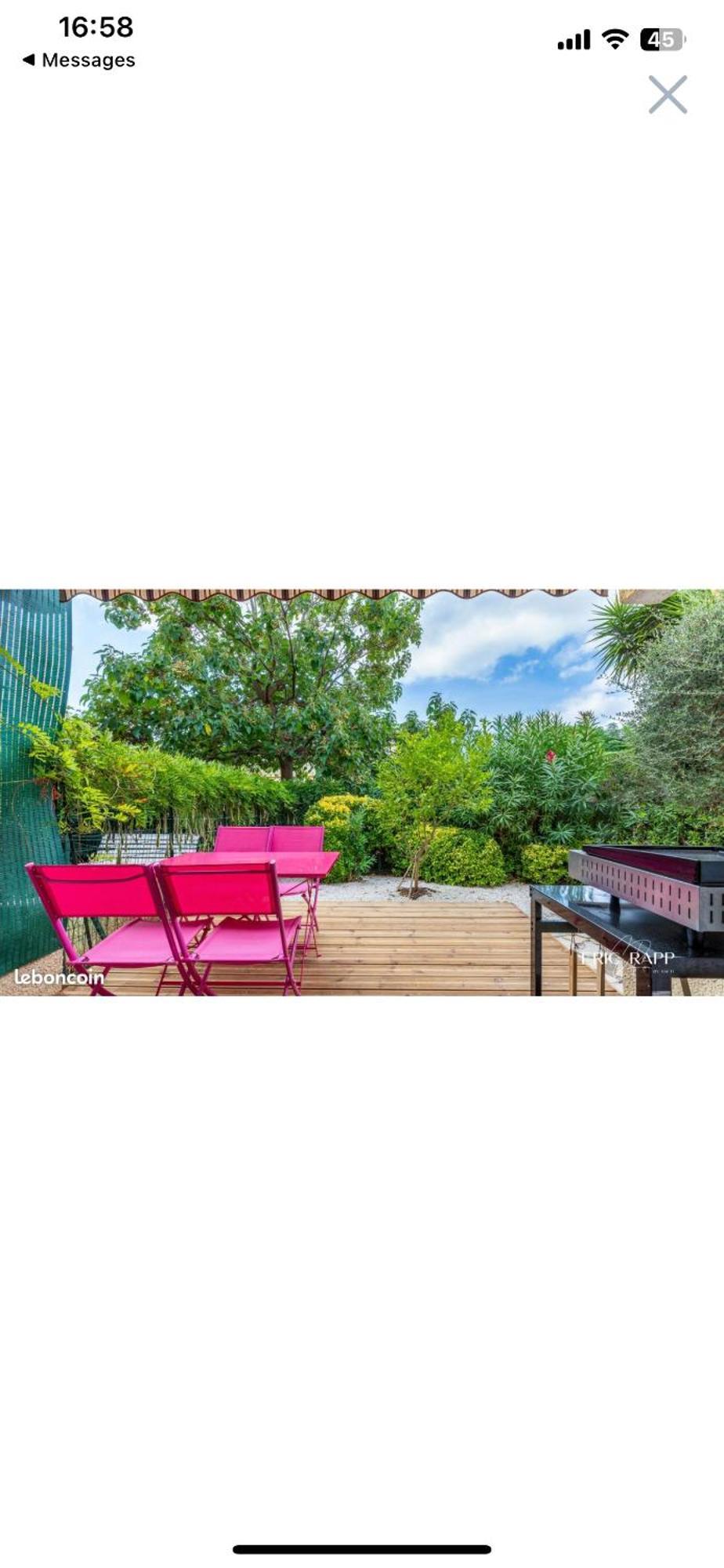 Beau T2 Avec Jardin Frejus Plage Экстерьер фото